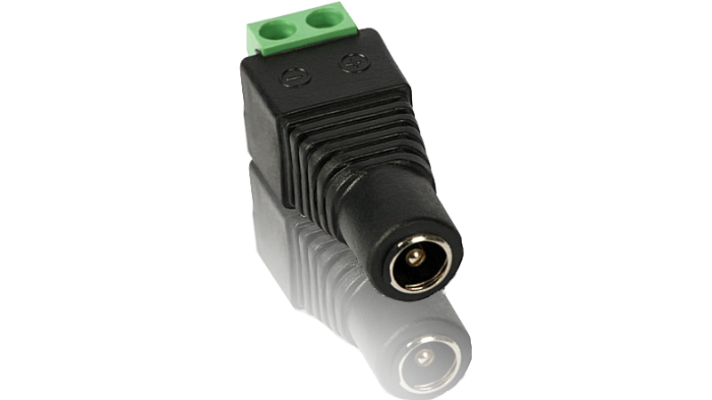 Kit conectori pt 1 camera alimentator 1A 15m cablu UTP