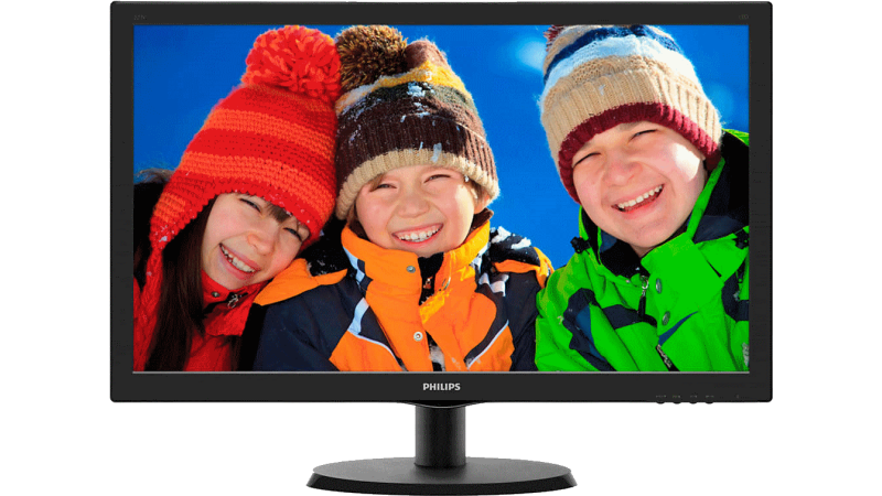 Monitor LCD PHILIPS 243V5QHABA 23.6'', Full HD 1920x1080, audio