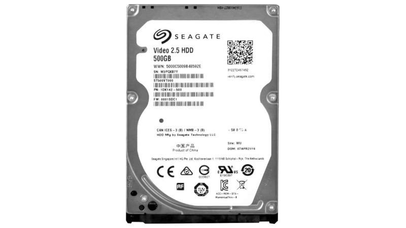  HDD Seagate Video ST500VT000, 500GB, 5400rpm, 16MB cache, SATA-III, refurbished, recomandat DVR