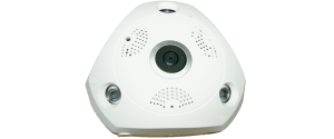 Camera de supraveghere IP Wireless HD  1280x960P  Panoramica 1.3MegaPixeli stocare card NEC-360W13