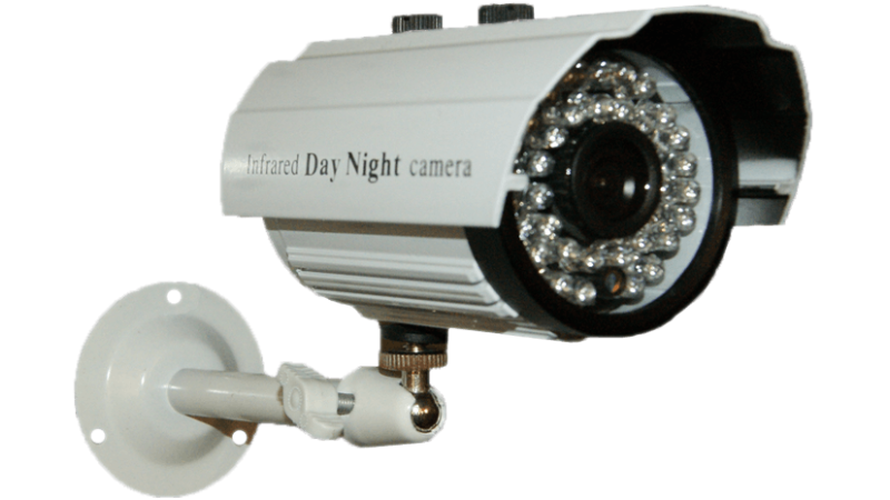 Sistem supraveghere video cu 8 camere infrarosu pentru interior si exterior