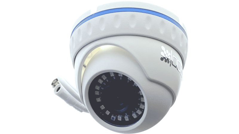 8 Camere 2MP 1080P IR 20m ARRAY kit supraveghere Interior 1080N, acces mobil, noapte/zi (1x Inregistrator ESR-6208N; 8x Camere Interior HIP-XHD2-8; )