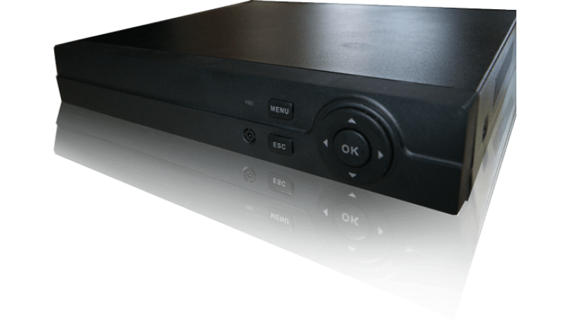 Sistem supraveghere video si audio IP HD megapixel cu 4 camere cu IR interior