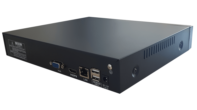 NVR H.265+ / H.265 / H.264, 64Mb, cu 16 canale: 8x 5megapixeli si 8x 3megapixeli compatibil ONVIF NVR-TS8116D7