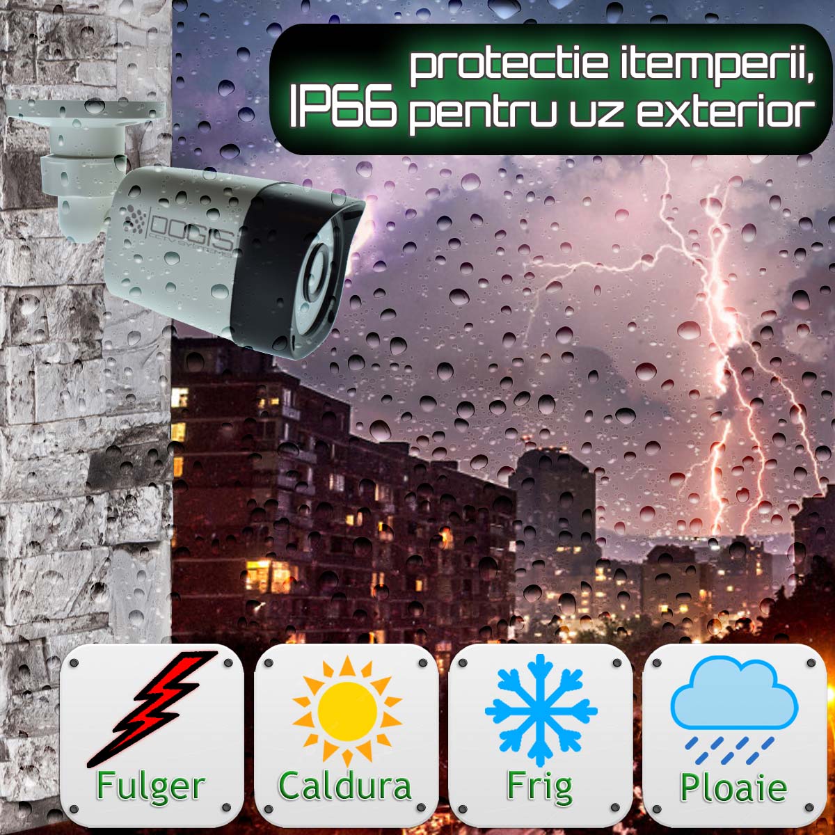 Seria BEN cu IP66 - protectie itemperii, pentru uz exterior