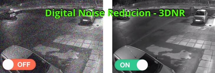 Functie 3DNR (Digital Noise Reduction)
